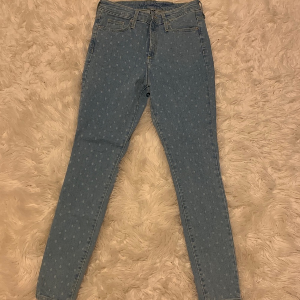 Target poka dot jeans